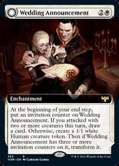 Wedding Announcement // Wedding Festivity (Extended Art) [Innistrad: Crimson Vow] | Exor Games Truro