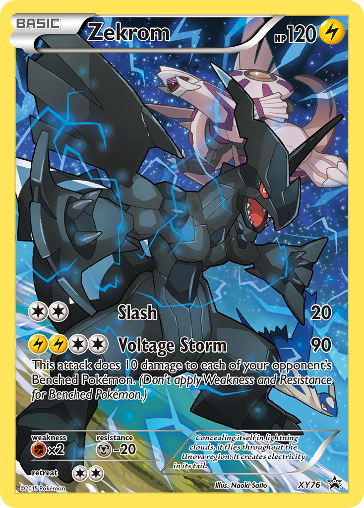 Zekrom (XY76) [XY: Black Star Promos] | Exor Games Truro