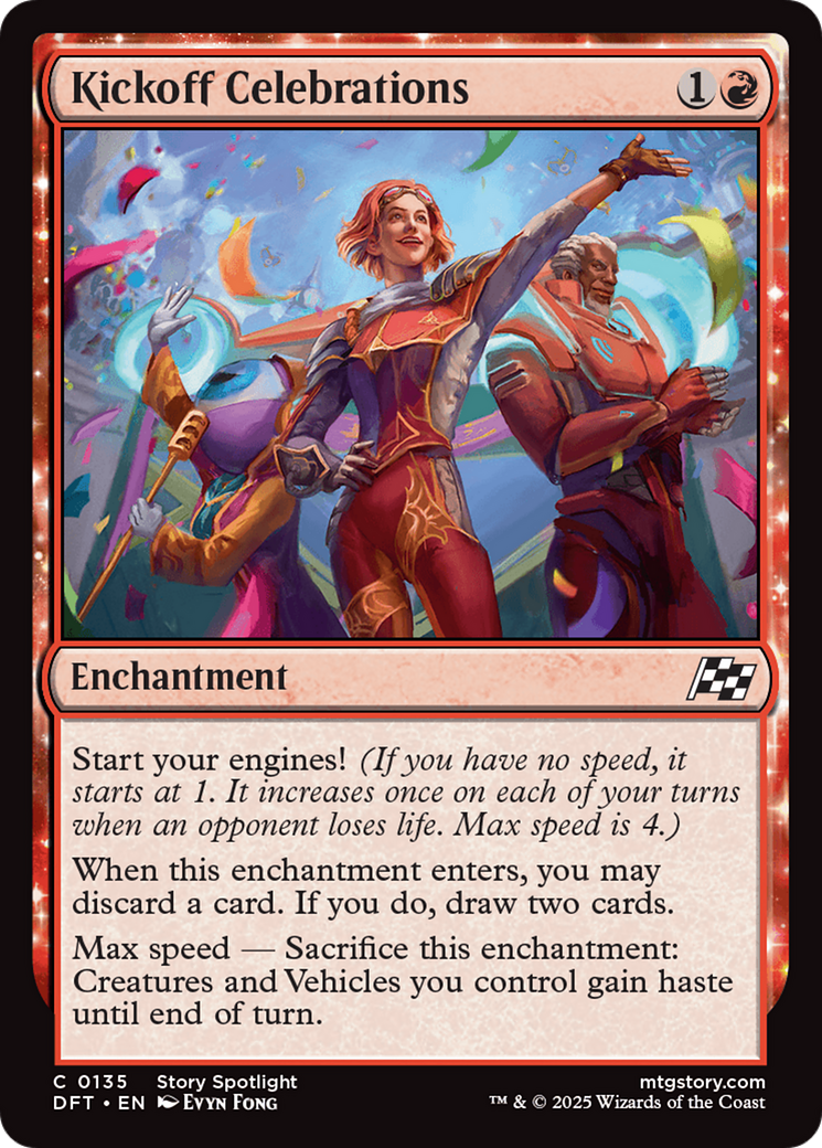 Kickoff Celebrations [Aetherdrift] | Exor Games Truro