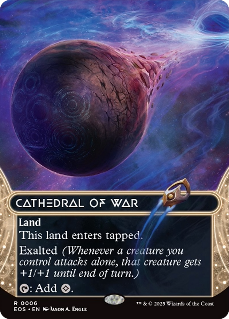 Cathedral of War (0006) (Borderless) [Edge of Eternities: Stellar Sights] | Exor Games Truro