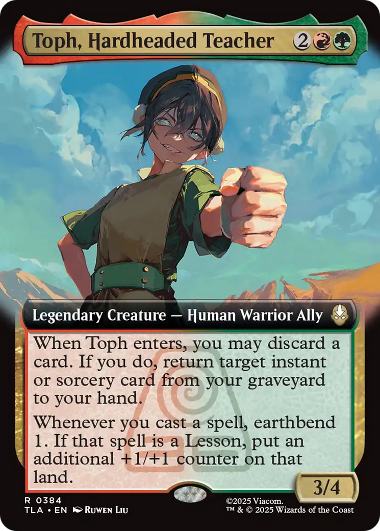 Toph, Hardheaded Teacher (Extended Art) [Avatar: The Last Airbender] | Exor Games Truro