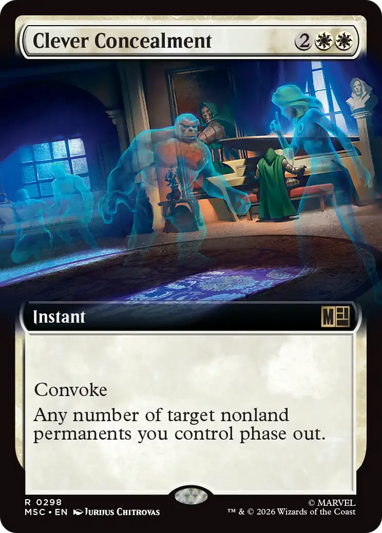 Clever Concealment (Extended Art) [Marvel Super Heroes Commander] | Exor Games Truro