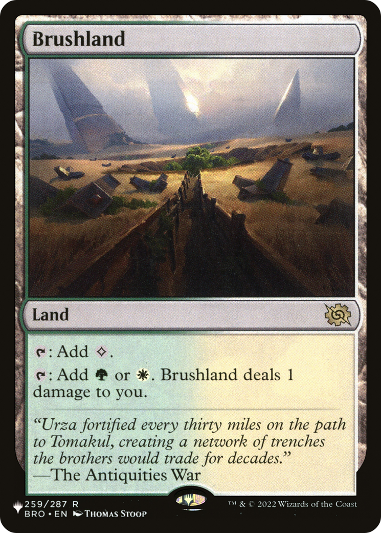 Brushland [The List] | Exor Games Truro