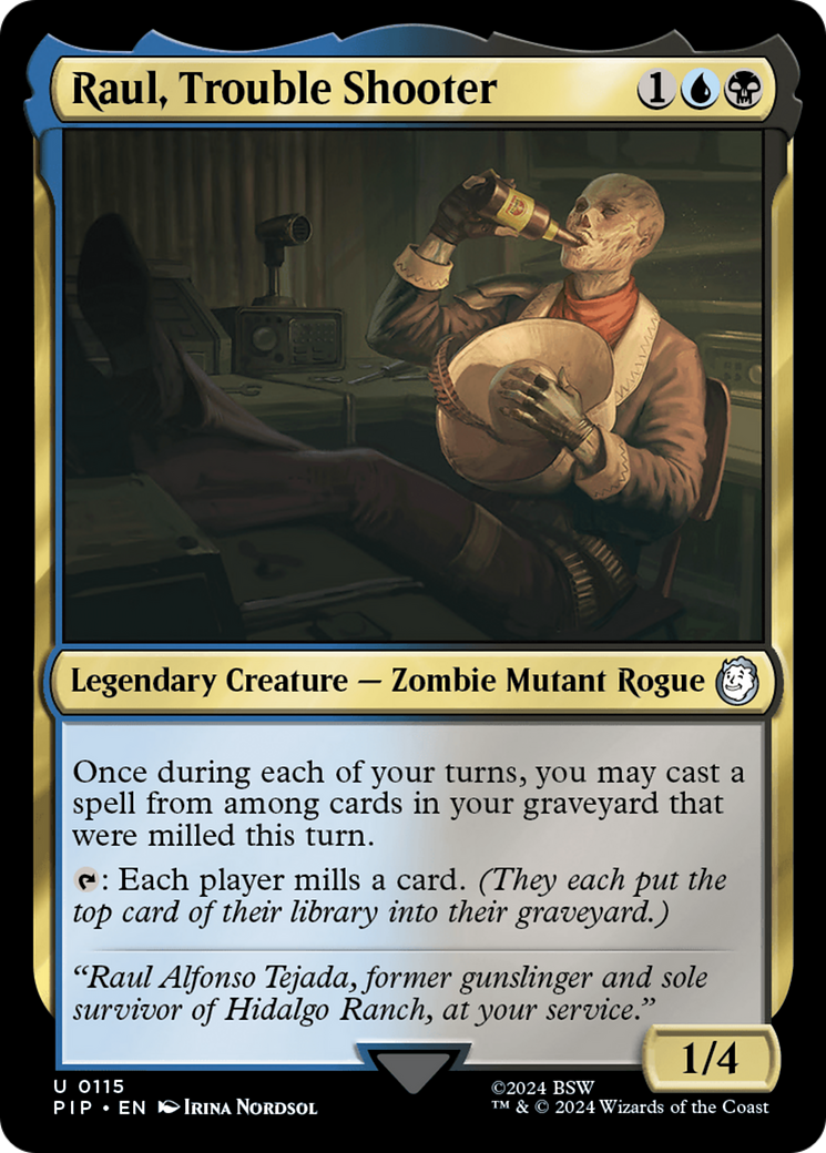 Raul, Trouble Shooter [Fallout] | Exor Games Truro
