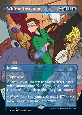 Whir of Invention (Borderless) [Secret Lair Drop Series] | Exor Games Truro