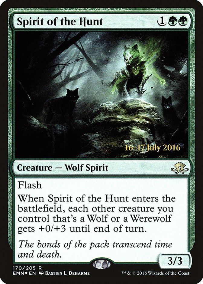 Spirit of the Hunt [Eldritch Moon Prerelease Promos] | Exor Games Truro