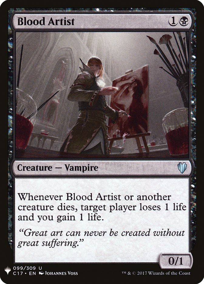 Blood Artist [Mystery Booster] | Exor Games Truro