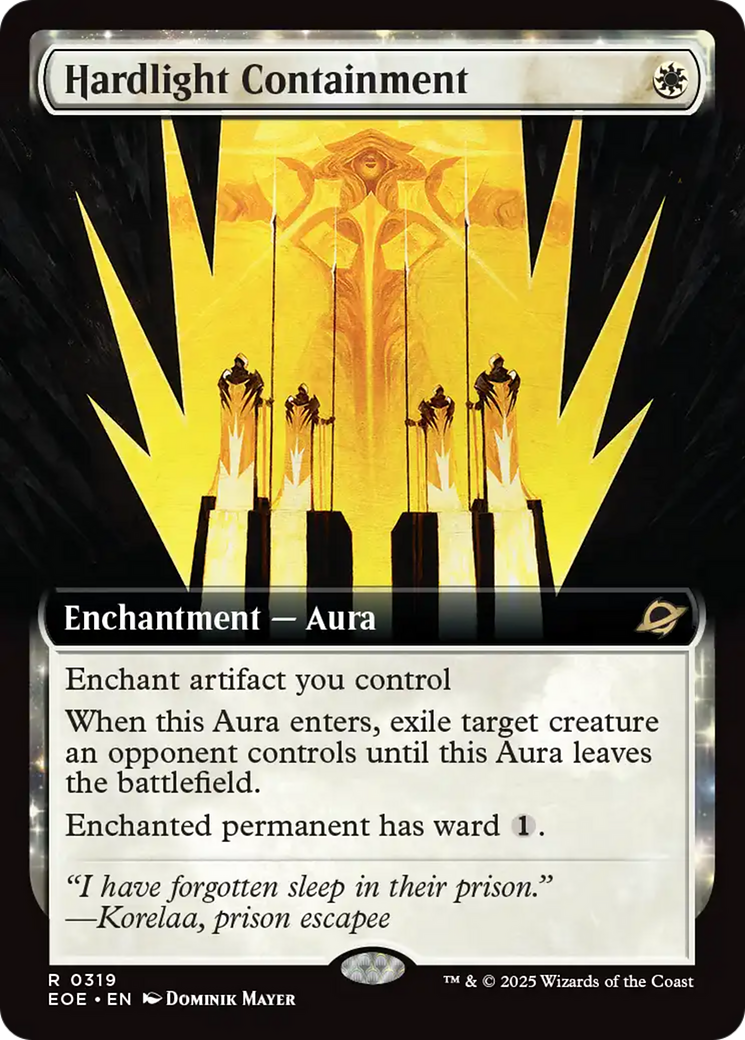 Hardlight Containment (Extended Art) [Edge of Eternities] | Exor Games Truro