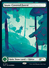 Snow-Covered Forest (1477) [Secret Lair Drop Series] | Exor Games Truro