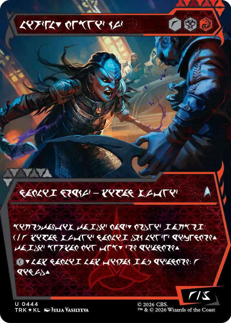 L'Rell, Fierce Visionary (Showcase) (Klingon) [Star Trek] | Exor Games Truro