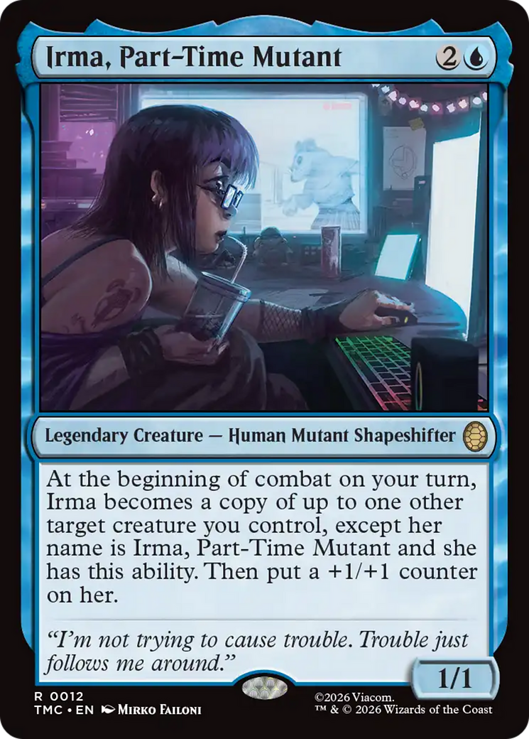 Irma, Part-Time Mutant [Teenage Mutant Ninja Turtles Commander] | Exor Games Truro