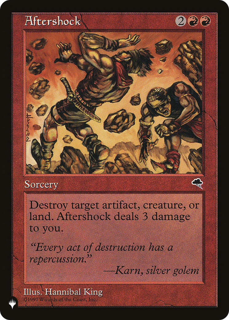 Aftershock [The List] | Exor Games Truro