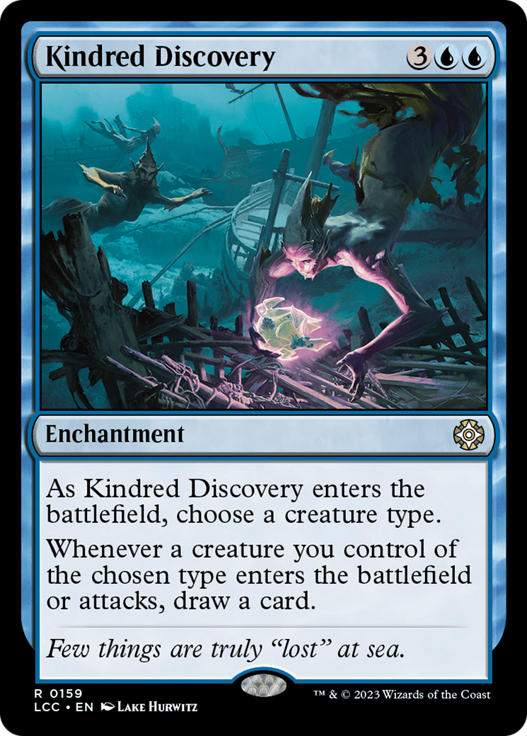 Kindred Discovery [The Lost Caverns of Ixalan Commander] | Exor Games Truro