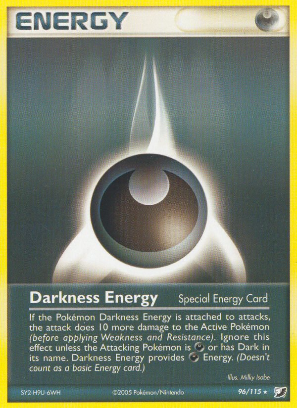 Darkness Energy (96/115) [EX: Unseen Forces] | Exor Games Truro