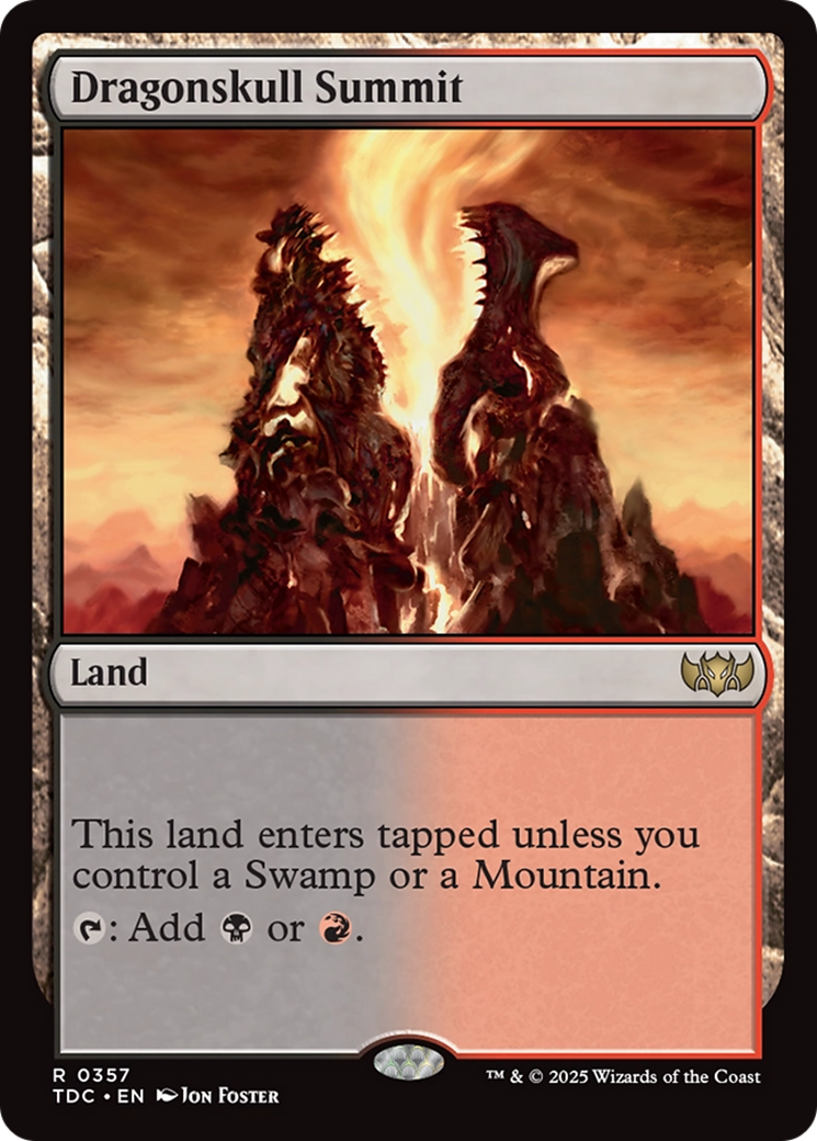 Dragonskull Summit [Tarkir: Dragonstorm Commander] | Exor Games Truro