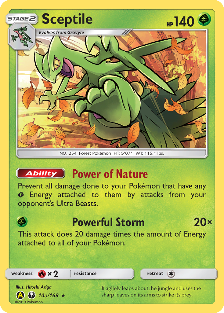 Sceptile (10a/168) [Alternate Art Promos] | Exor Games Truro