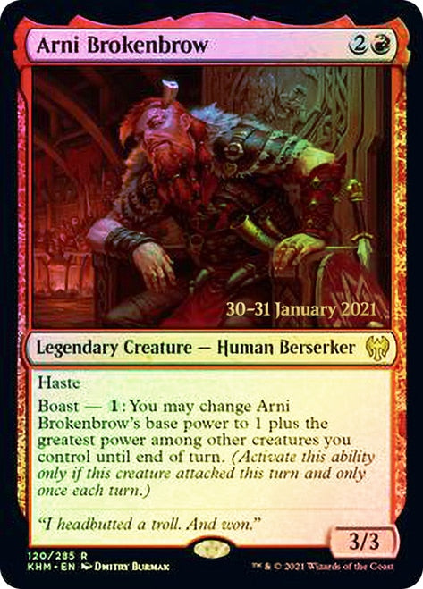 Arni Brokenbrow [Kaldheim Prerelease Promos] | Exor Games Truro