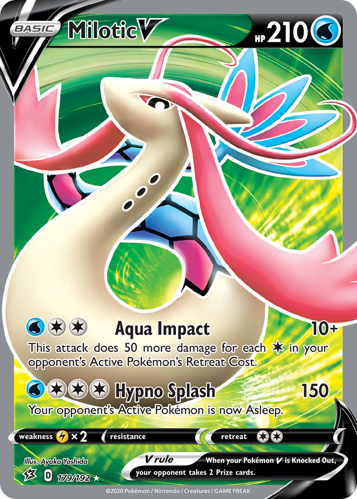 Milotic V (179/192) [Sword & Shield: Rebel Clash] | Exor Games Truro