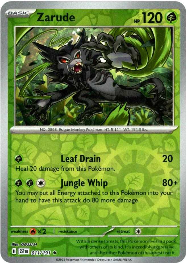 Zarude (011/191) [Scarlet & Violet: Surging Sparks] | Exor Games Truro