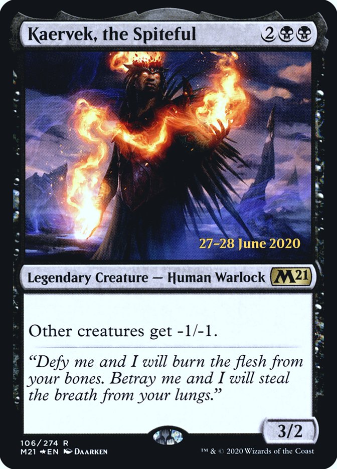 Kaervek, the Spiteful [Core Set 2021 Prerelease Promos] | Exor Games Truro