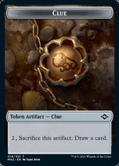 Clue (14) // Zombie Double-Sided Token [Modern Horizons 2 Tokens] | Exor Games Truro