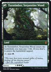 Turntimber Symbiosis // Turntimber, Serpentine Wood [Zendikar Rising Prerelease Promos] | Exor Games Truro