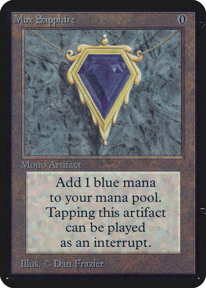 Mox Sapphire [Alpha Edition] | Exor Games Truro