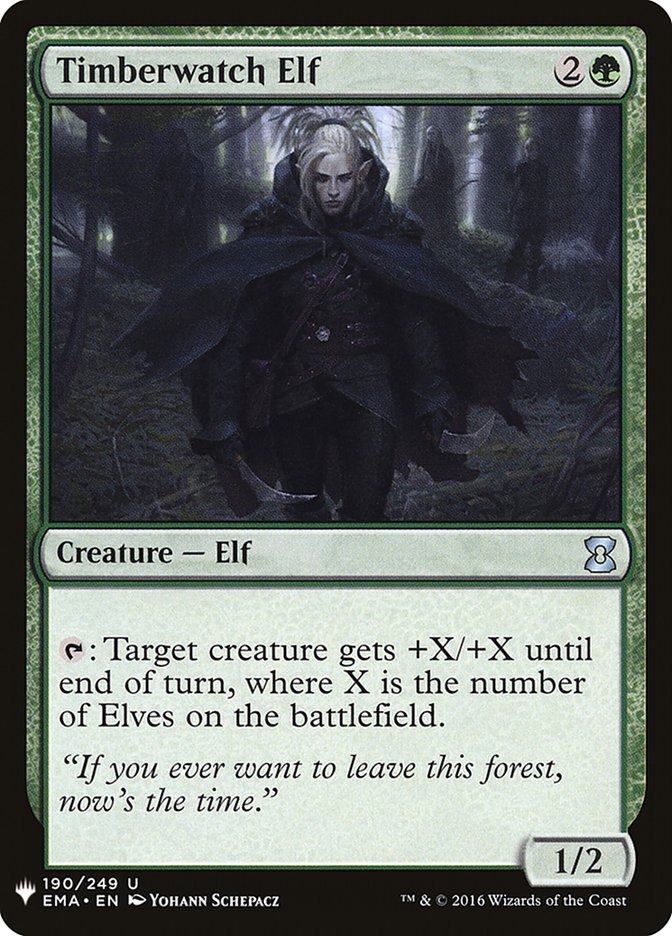 Timberwatch Elf [Mystery Booster] | Exor Games Truro
