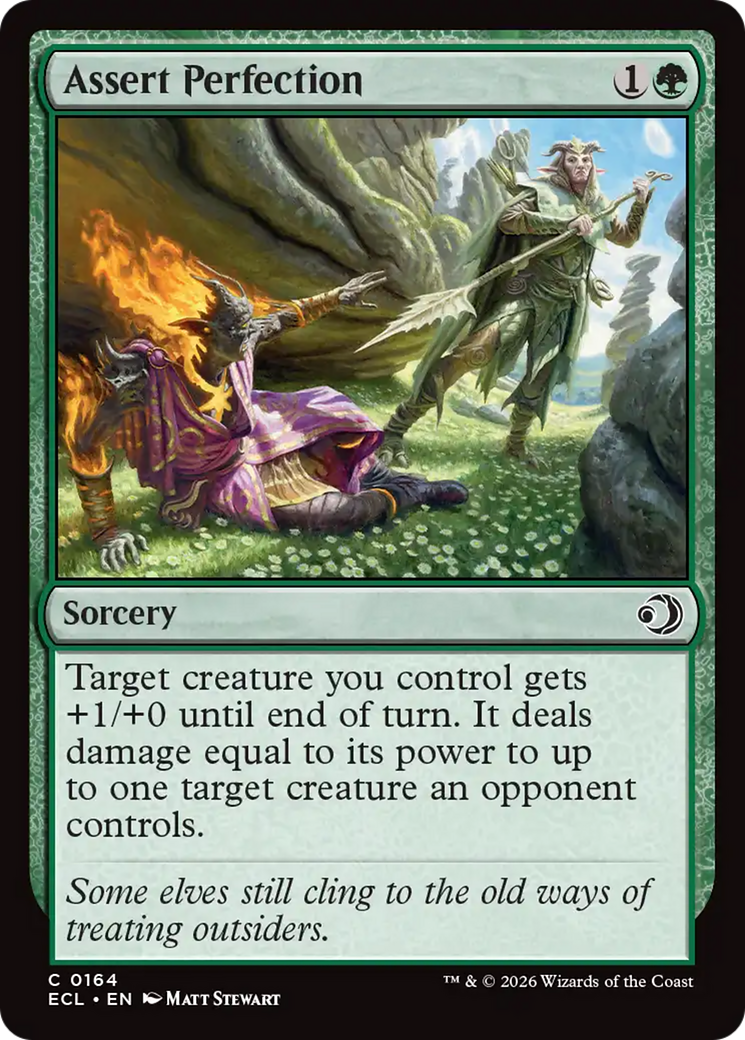 Assert Perfection [Lorwyn Eclipsed] | Exor Games Truro