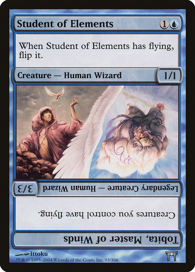 Student of Elements // Tobita, Master of Winds [Champions of Kamigawa] | Exor Games Truro