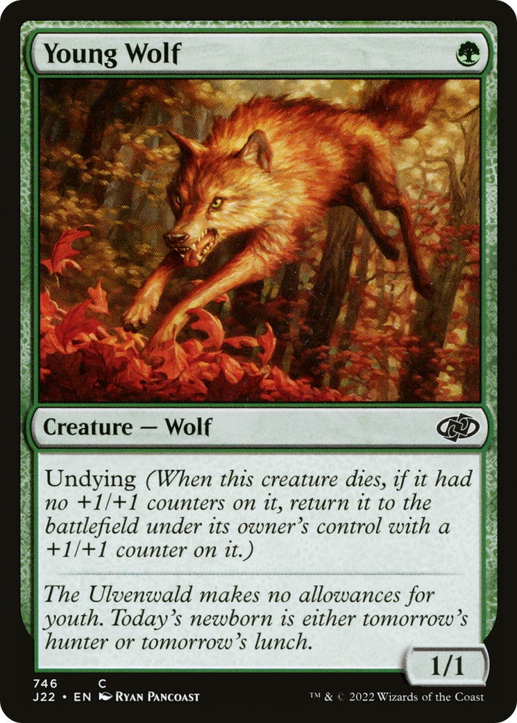 Young Wolf [Jumpstart 2022] | Exor Games Truro