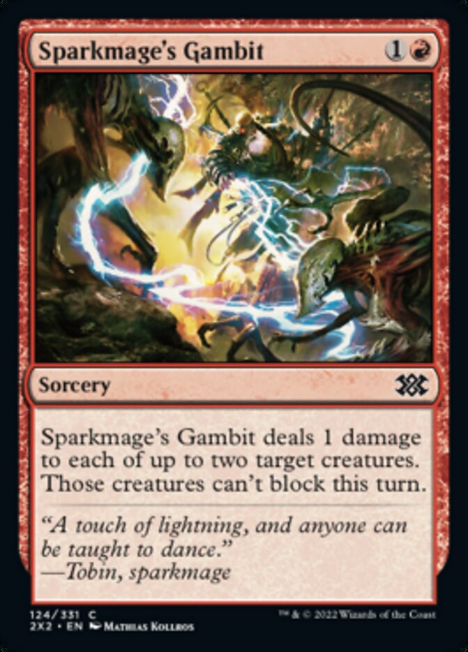 Sparkmage's Gambit [Double Masters 2022] | Exor Games Truro