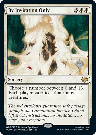 By Invitation Only (Promo Pack) [Innistrad: Crimson Vow Promos] | Exor Games Truro