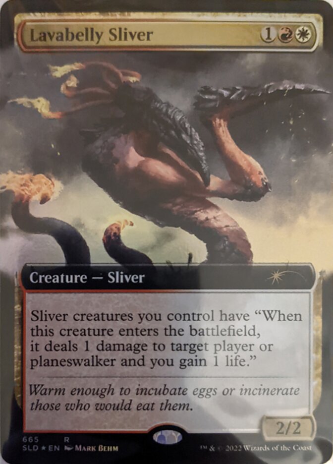 Lavabelly Sliver (Extended Art) [Secret Lair Drop Promos] | Exor Games Truro