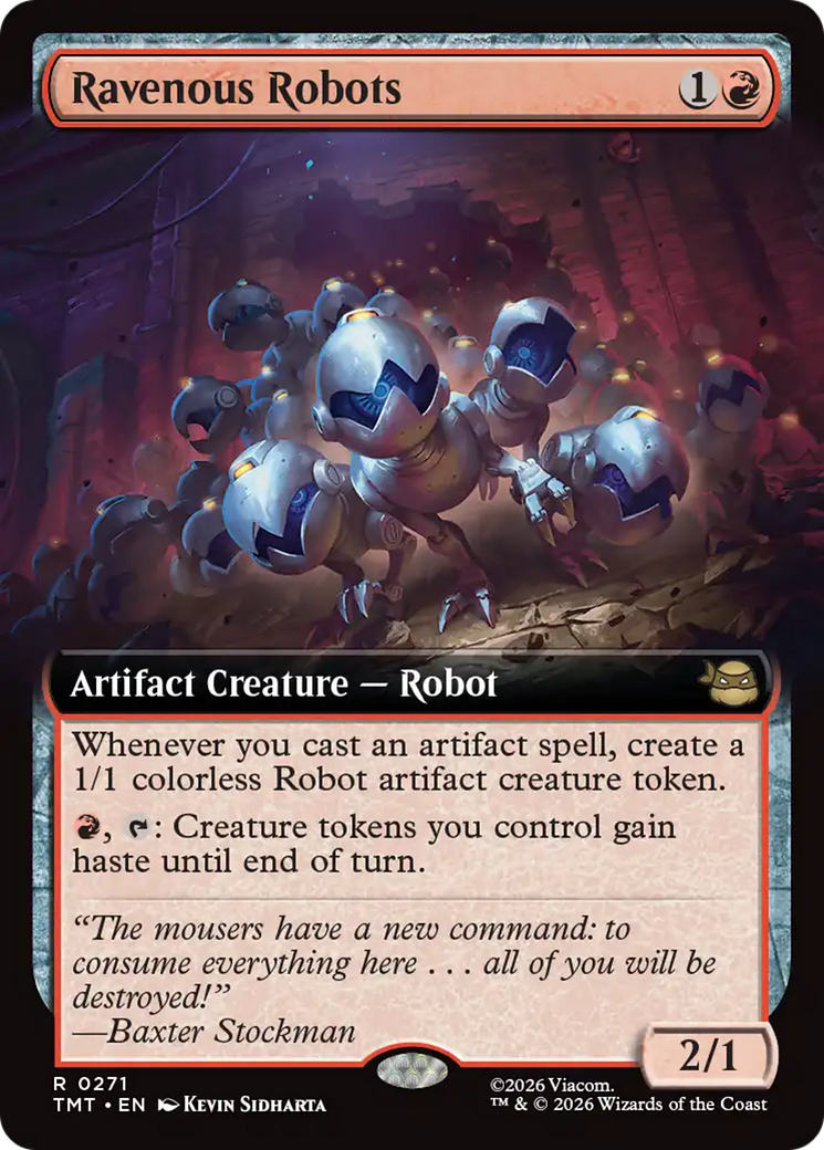 Ravenous Robots (Extended Art) [Teenage Mutant Ninja Turtles] | Exor Games Truro