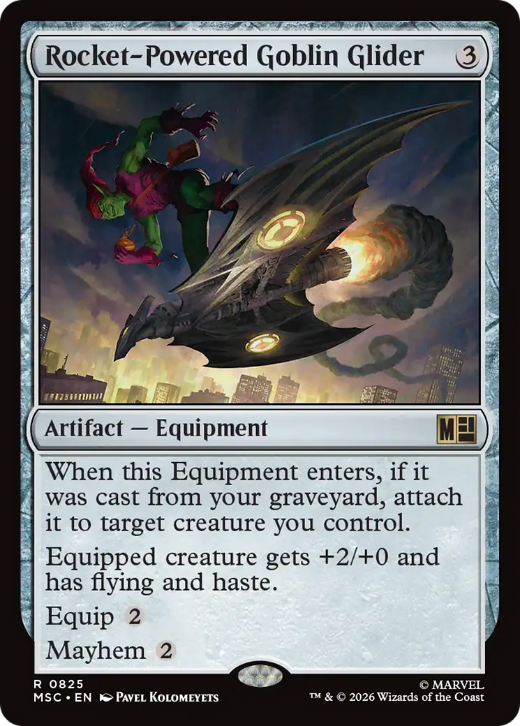 Rocket-Powered Goblin Glider [Marvel Super Heroes Commander] | Exor Games Truro