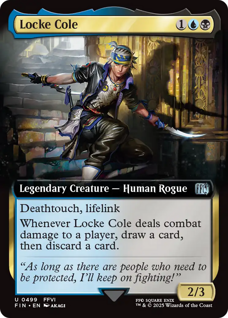 Locke Cole (Extended Art) [FINAL FANTASY] | Exor Games Truro