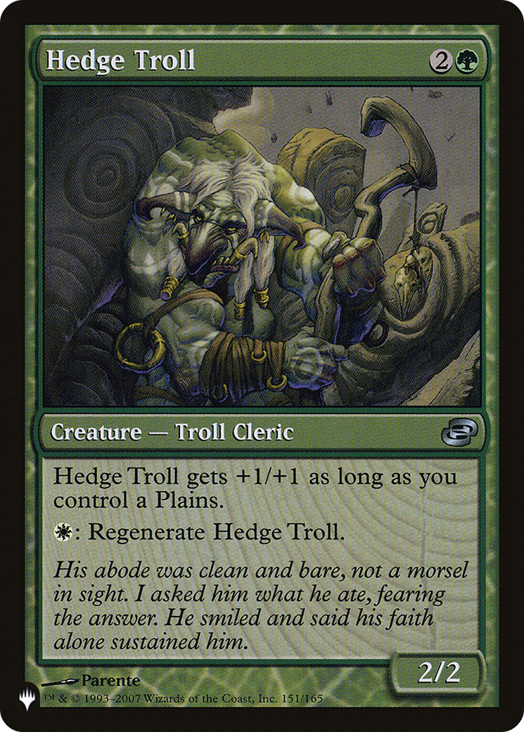 Hedge Troll [The List] | Exor Games Truro