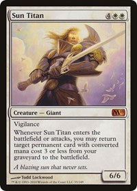 Sun Titan (M11) [Oversize Cards] | Exor Games Truro