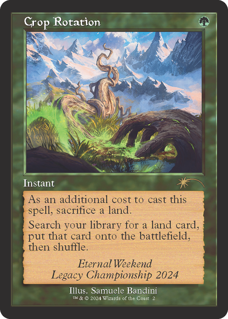 Crop Rotation (Retro Frame) (Eternal Weekend 2024 Promo) [Eternal Weekend] | Exor Games Truro