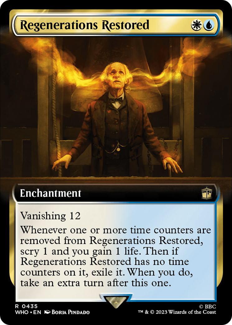 Regenerations Restored (Extended Art) [Doctor Who] | Exor Games Truro