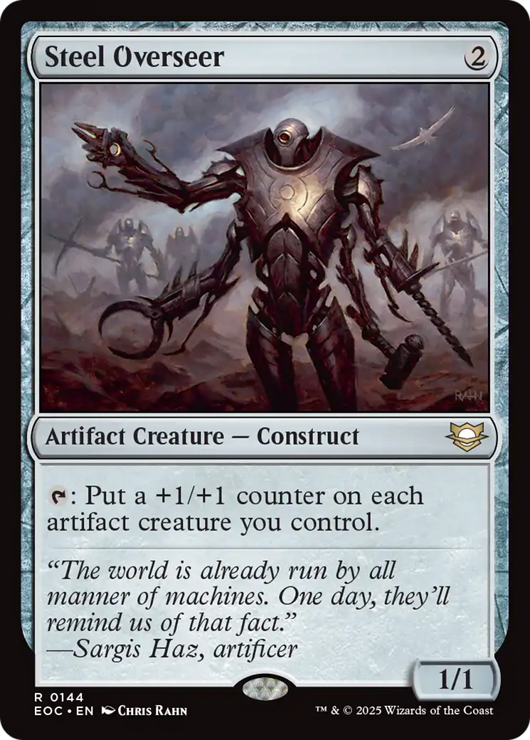 Steel Overseer [Edge of Eternities Commander] | Exor Games Truro
