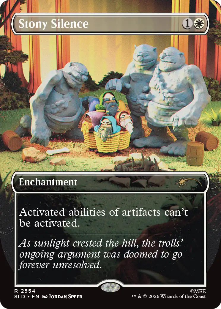 Stony Silence [Secret Lair Drop Series] | Exor Games Truro