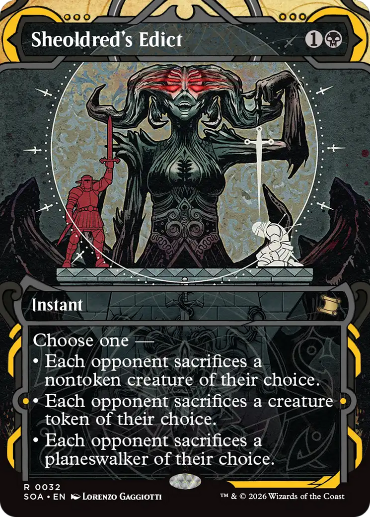 Sheoldred's Edict [Secrets of Strixhaven: Mystical Archive] | Exor Games Truro