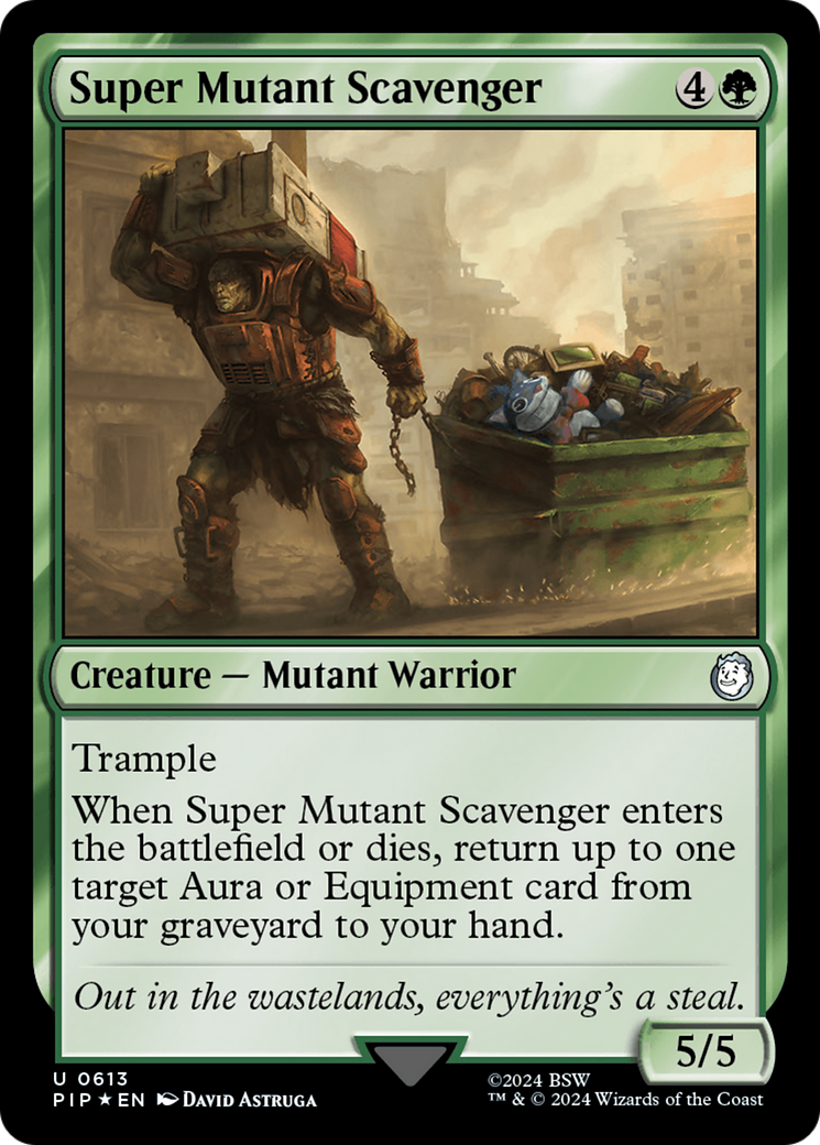 Super Mutant Scavenger (Surge Foil) [Fallout] | Exor Games Truro