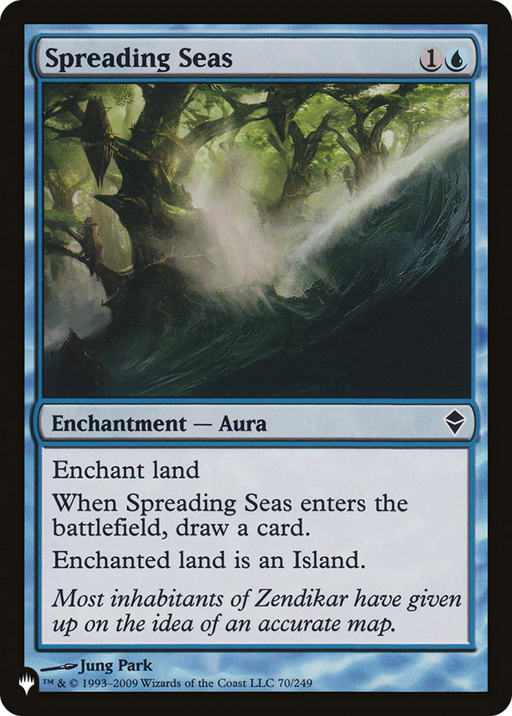 Spreading Seas [The List Reprints] | Exor Games Truro