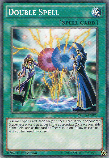 Double Spell [YGLD-ENB23] Common | Exor Games Truro