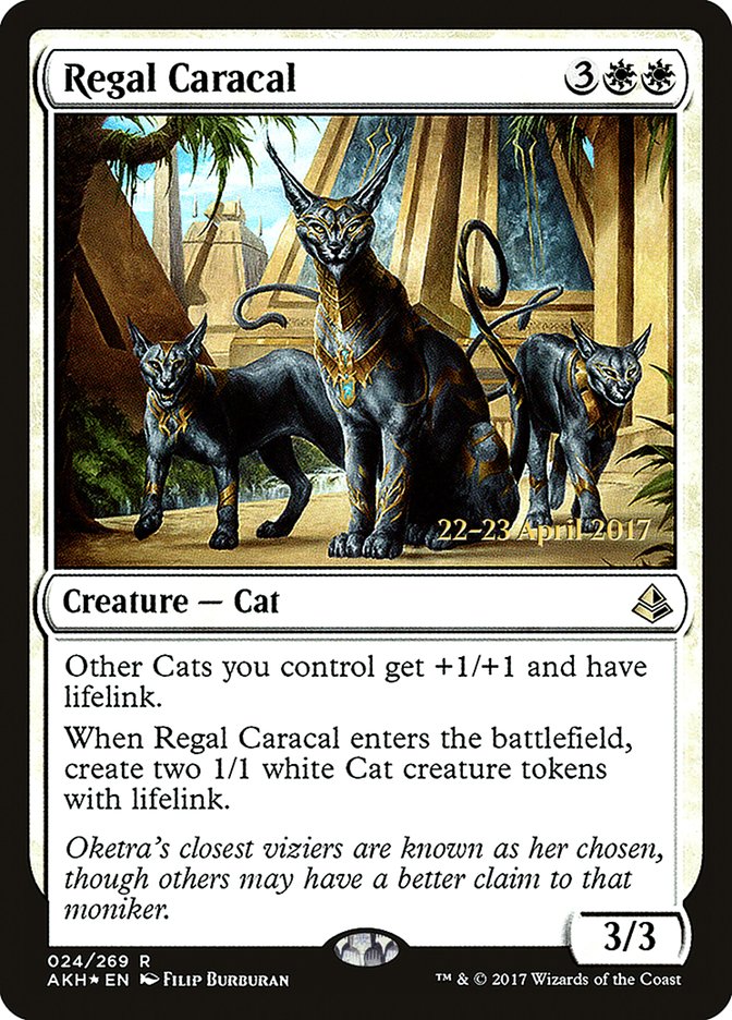 Regal Caracal [Amonkhet Prerelease Promos] | Exor Games Truro