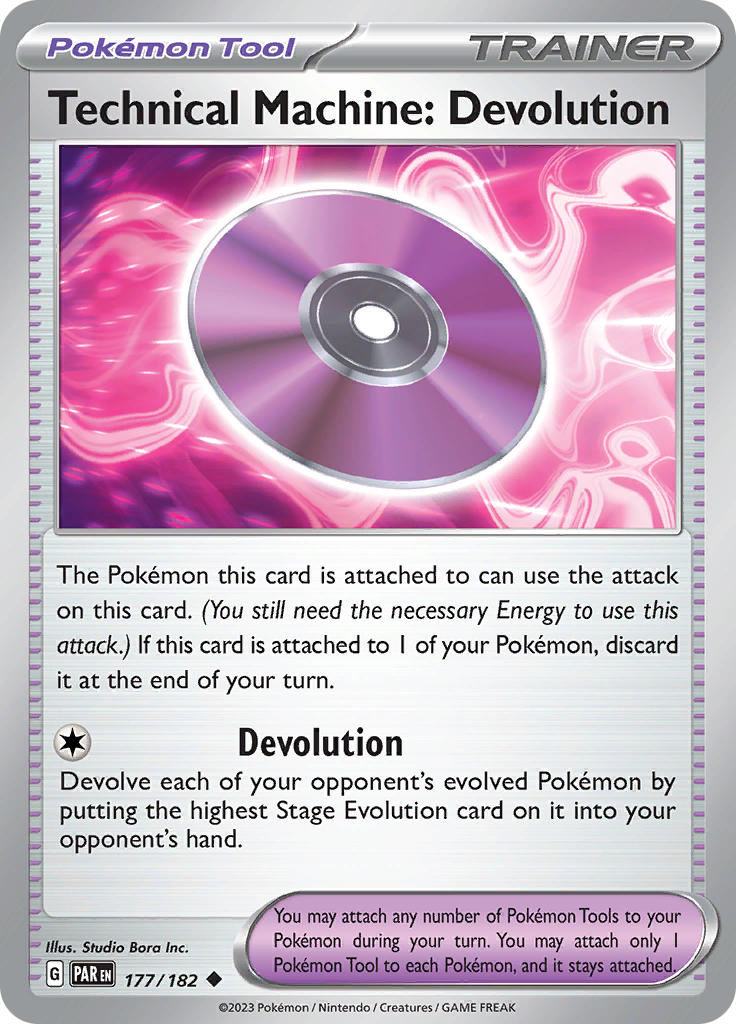 Technical Machine: Devolution (177/182) [Scarlet & Violet: Paradox Rift] | Exor Games Truro