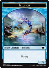 Illusion (005) // Rhino (013) Double-Sided Token [Modern Horizons Tokens] | Exor Games Truro